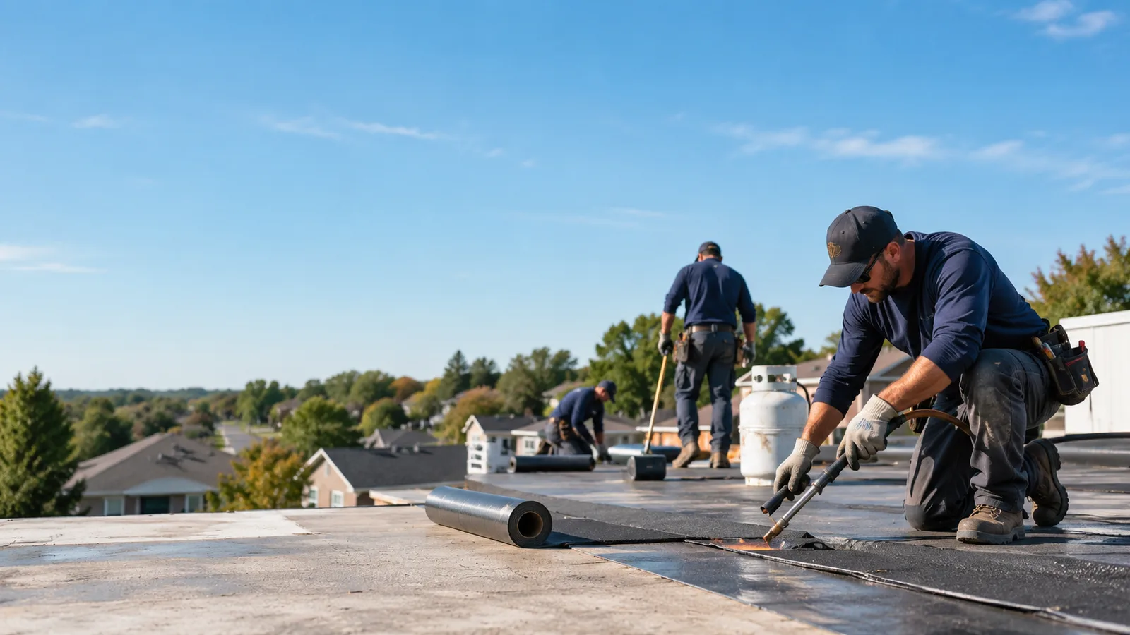 Flat Roof Leak Repair providers in Strong, ME